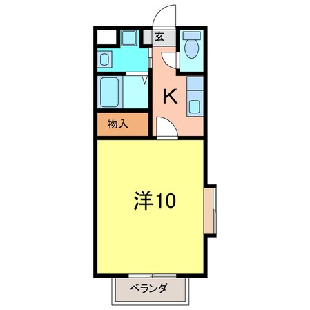 エスペランサ宮地の物件間取画像